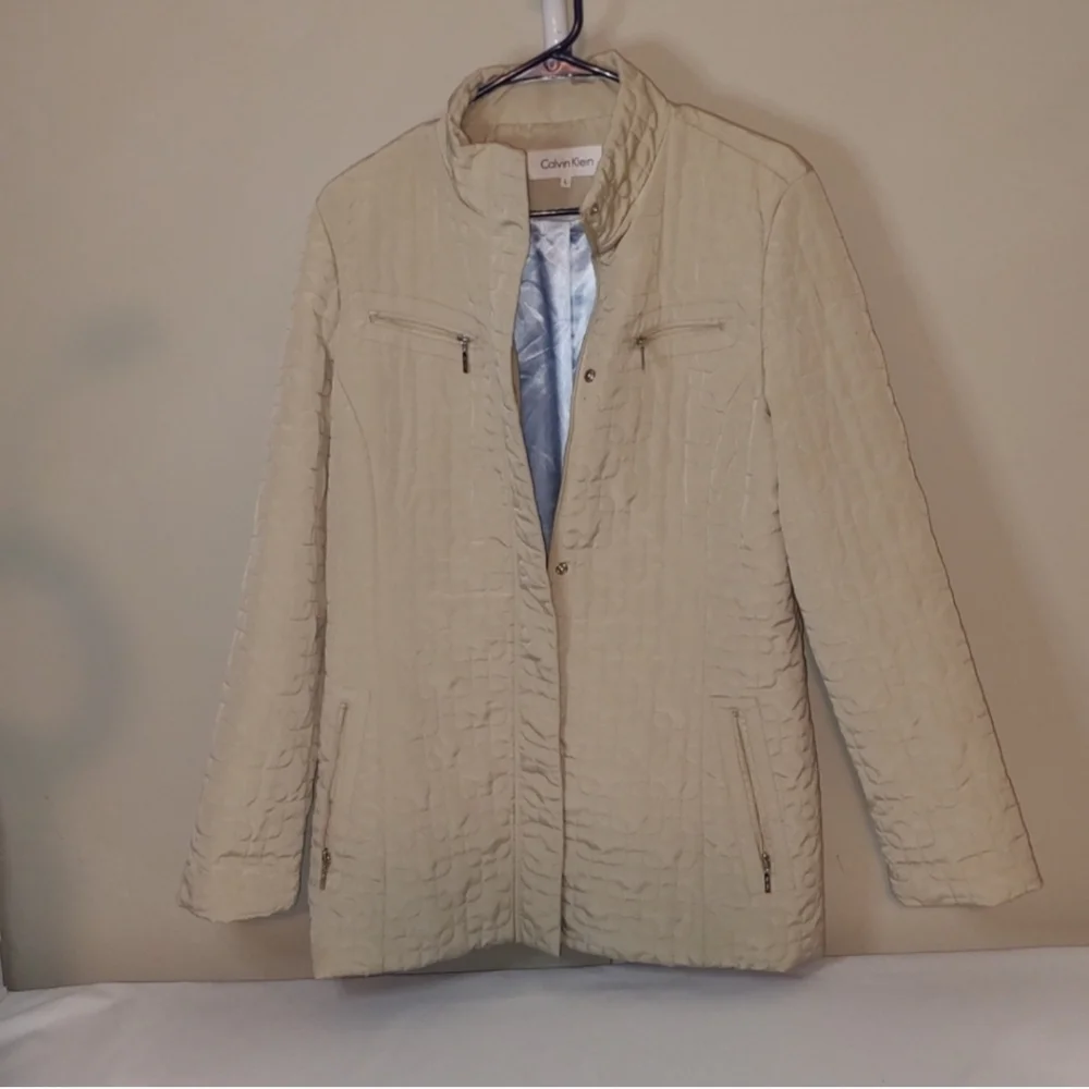 Calvin Klein jacket large EUC - Picture 1 of 6
